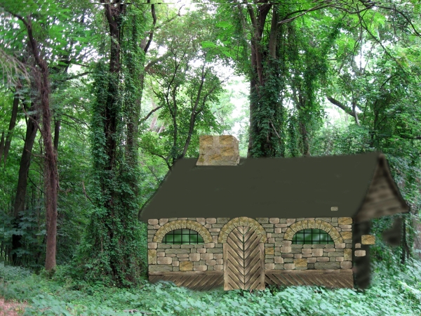 Creation of Cottage in the Woods: Step 9